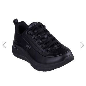 Sketchers Work Arch Fit 2.0 Slip Resistant Sneakers Black Size 6